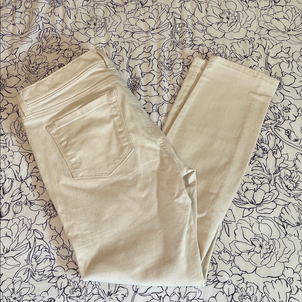 LOFT Outlet Women's Modern Skinny Jeans - Off White